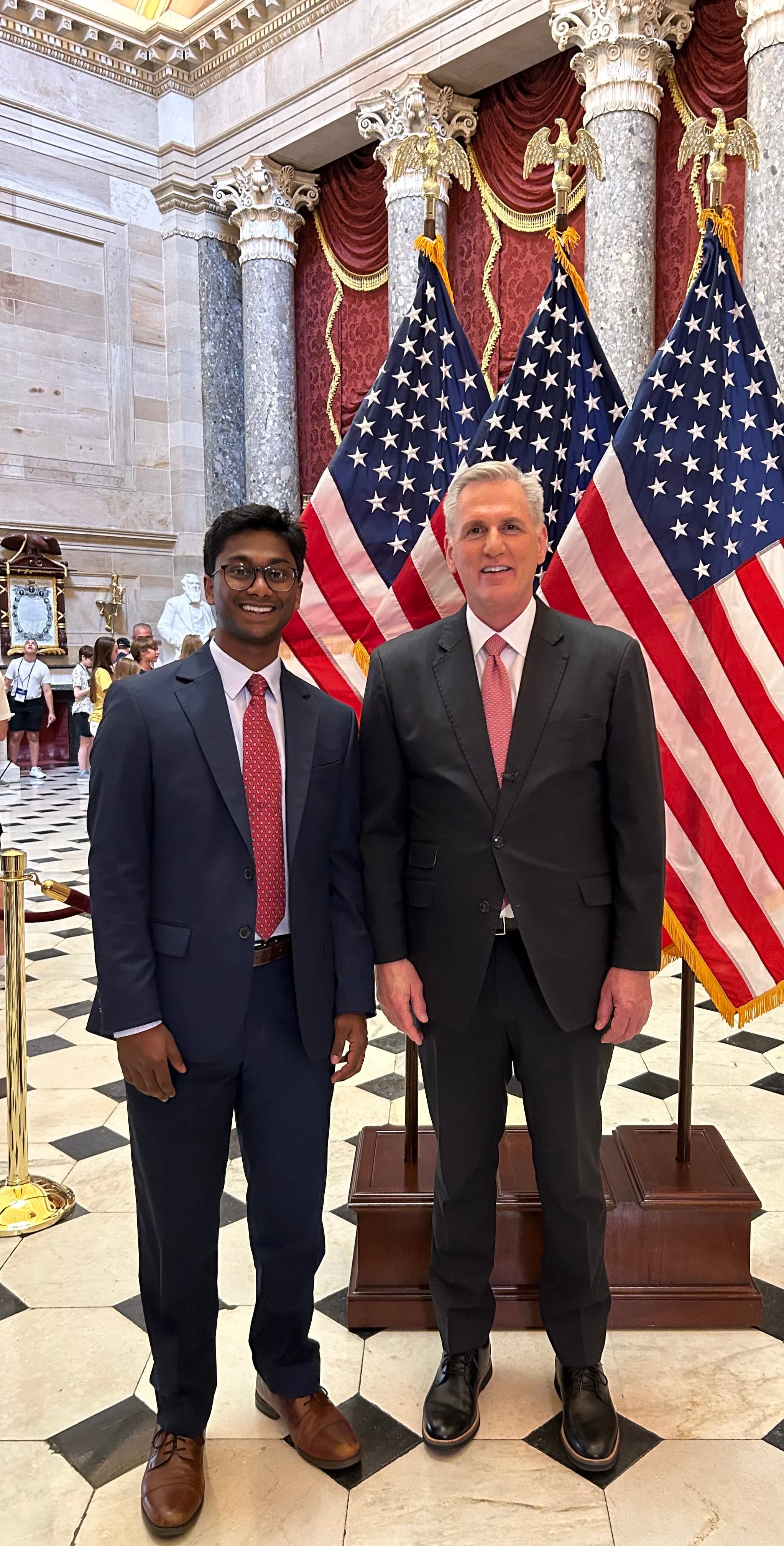 Picture with Speaker McCarthy